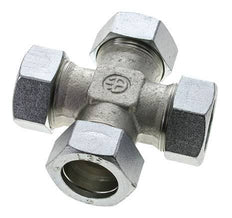 35L Zinc plated Steel Cross Cutting Ring 160 Bar DIN 2353