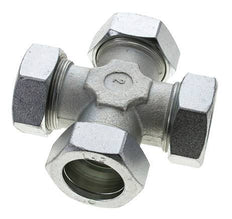 42L Zinc plated Steel Cross Cutting Ring 160 Bar DIN 2353