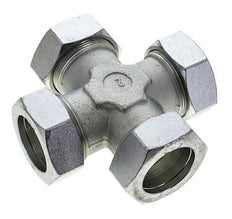 42L Zinc plated Steel Cross Cutting Ring 160 Bar DIN 2353