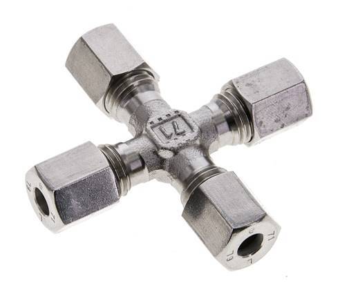 6L Stainless steel Cross Cutting Ring 315 Bar DIN 2353