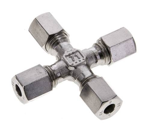 6L Stainless steel Cross Cutting Ring 315 Bar DIN 2353