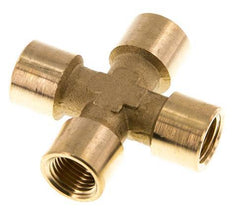 G 1/4'' Female Brass Cross 16 Bar