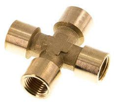 G 1/4'' Female Brass Cross 16 Bar