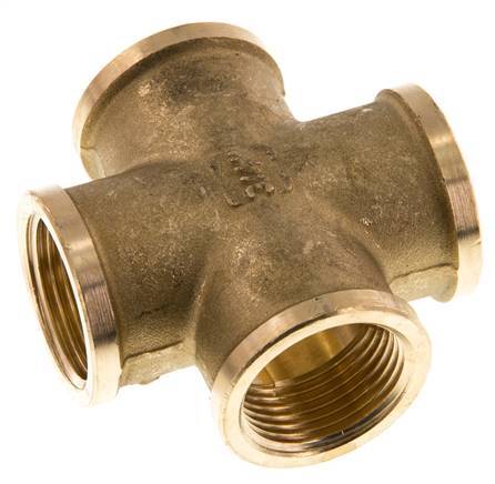 G 3/4'' Female Brass Cross 16 Bar