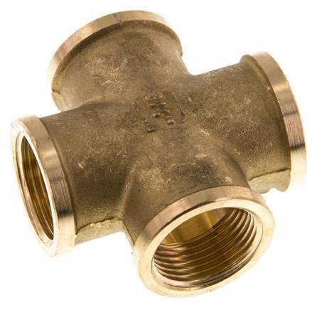 G 3/4'' Female Brass Cross 16 Bar