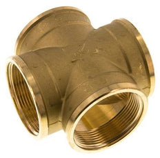 G 2'' Female Brass Cross 16 Bar