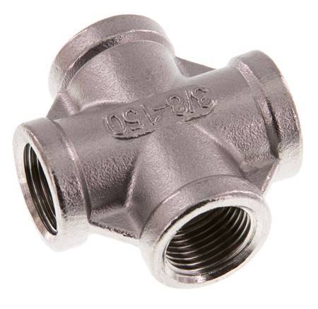 Rp 3/8'' Female Stainless steel Cross 16 Bar