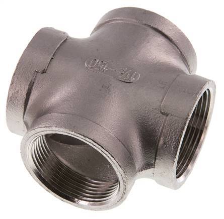Rp 1 1/2'' Female Stainless steel Cross 16 Bar