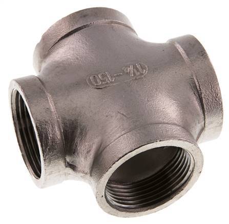 Rp 1 1/4'' Female Stainless steel Cross 16 Bar