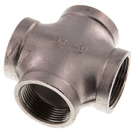 Rp 1 1/4'' Female Stainless steel Cross 16 Bar
