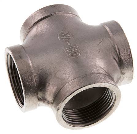 Rp 1 1/4'' Female Stainless steel Cross 16 Bar