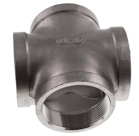 Rp 2 1/2'' Female Stainless steel Cross 16 Bar