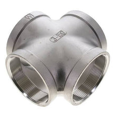 Rp 3'' Female Stainless steel Cross 16 Bar