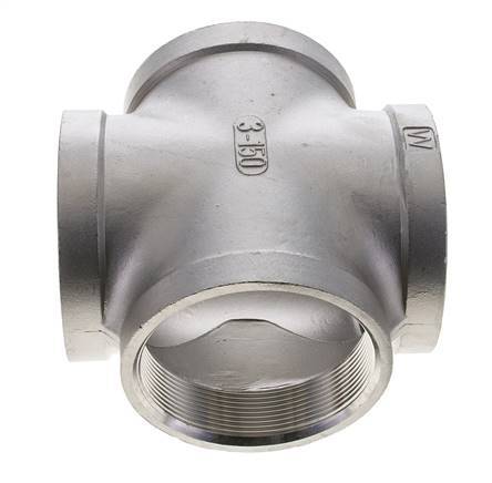 Rp 3'' Female Stainless steel Cross 16 Bar