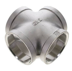 Rp 3'' Female Stainless steel Cross 16 Bar