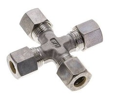 10L Stainless steel Cross Compression Fitting 315 Bar DIN 2353