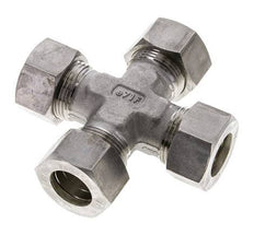 22L Stainless steel Cross Compression Fitting 160 Bar DIN 2353