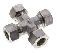22L Stainless steel Cross Compression Fitting 160 Bar DIN 2353