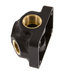 G 3/4'' x G 1/2'' Plastic Wall Mounted 5-way Air Junction with through-hole 15 Bar