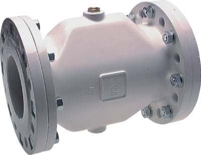 DN 80 Aluminum Flanged Pneumatic Pinch Valve with NBR Sleeve