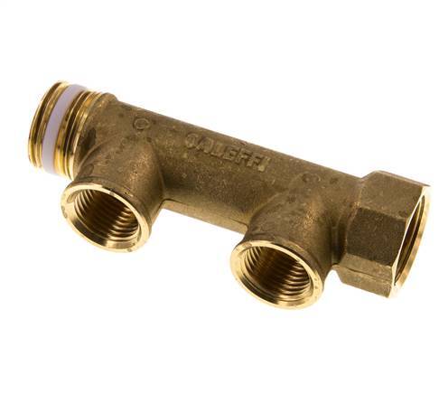 G 3/4'' x 2xG 1/2'' F/M/F Brass Distributor pipes 10 Bar