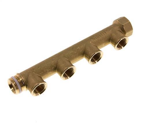 G 3/4'' x 4xG 1/2'' F/M/F Brass Distributor pipes 10 Bar