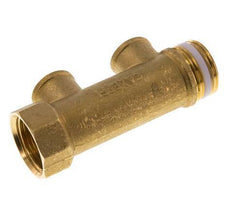G 1'' x 2xG 1/2'' F/M/F Brass Distributor pipes 10 Bar