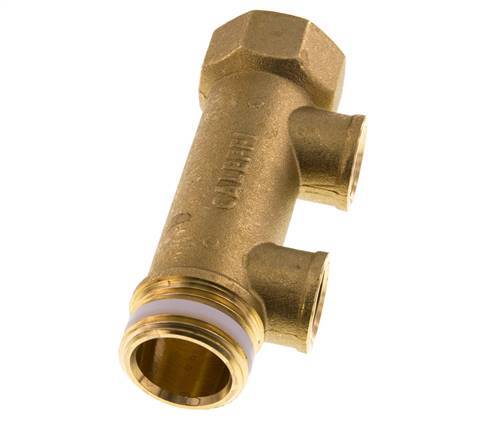 G 1'' x 2xG 1/2'' F/M/F Brass Distributor pipes 10 Bar