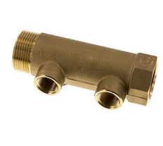 G 1 1/4'' x 2xG 1/2'' F/M/F Brass Distributor pipes 10 Bar