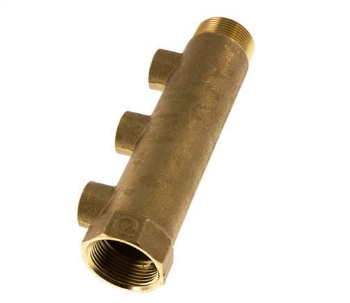 G 1 1/4'' x 3xG 1/2'' F/M/F Brass Distributor pipes 10 Bar