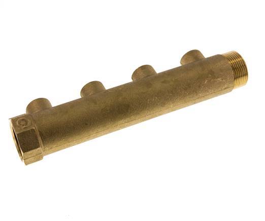 G 1 1/4'' x 4xG 1/2'' F/M/F Brass Distributor pipes 10 Bar