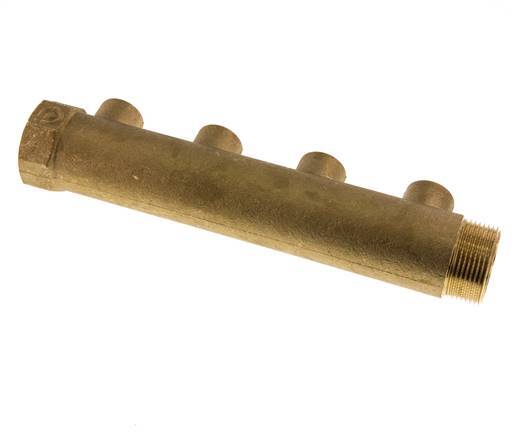 G 1 1/4'' x 4xG 1/2'' F/M/F Brass Distributor pipes 10 Bar