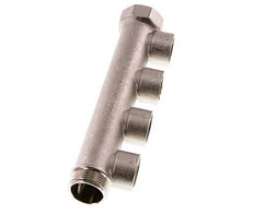 G 3/4'' x 4xG 1/2'' F/M/F Nickel plated Brass Distributor pipes 10 Bar