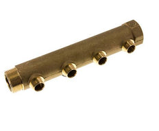 G 1 1/4'' x 4xG 1/2'' F/M/M Brass Distributor pipes 10 Bar