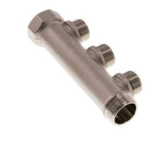 G 3/4'' x 3xG 1/2'' F/M/M Nickel plated Brass Distributor pipes 10 Bar