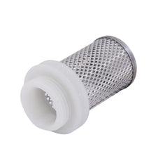 G 1 1/2'' Stainless steel/nylon Suction Strainer 1.2 mm Mesh [2 Pieces]
