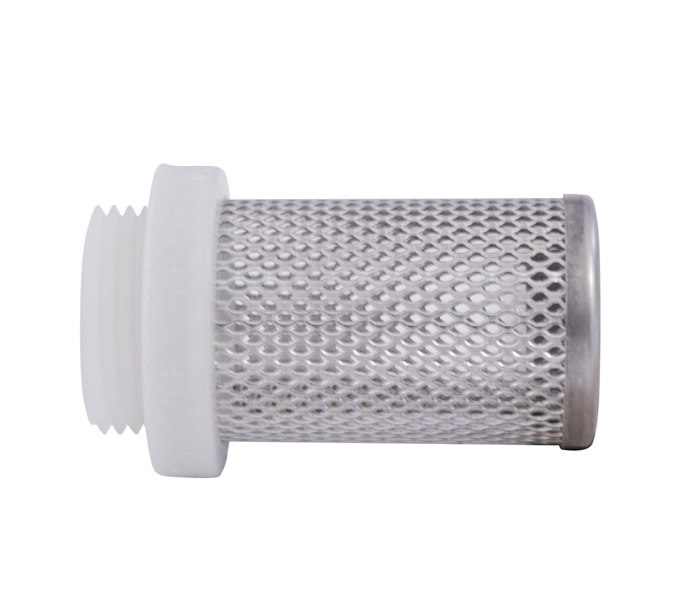 G 1 1/4'' Stainless steel/nylon Suction Strainer 1.2 mm Mesh [2 Pieces]