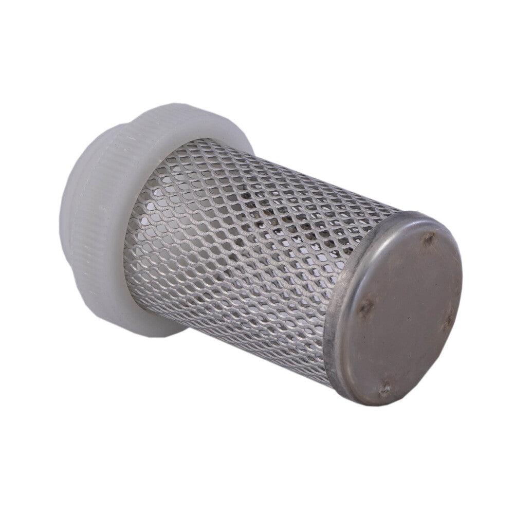G 1 1/2'' Stainless steel/nylon Suction Strainer 1.2 mm Mesh [2 Pieces]