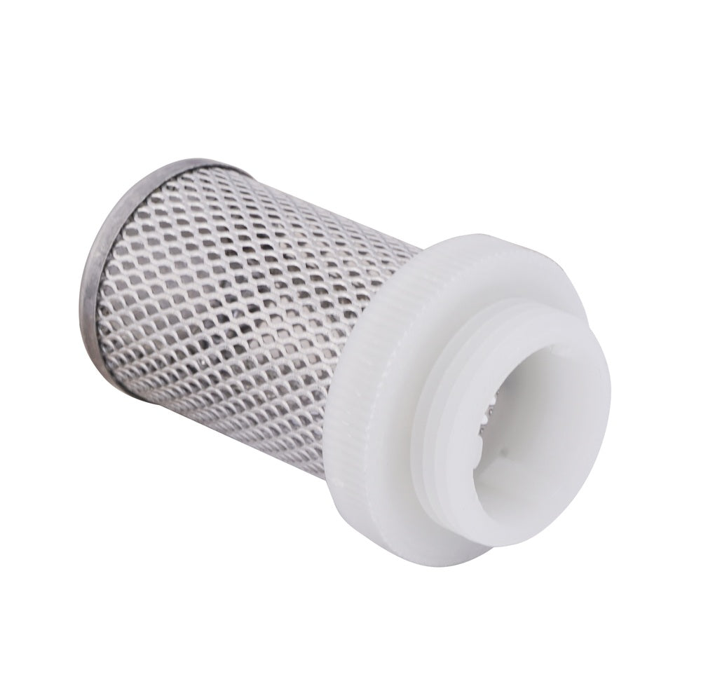 G 1 1/2'' Stainless steel/nylon Suction Strainer 1.2 mm Mesh [2 Pieces]