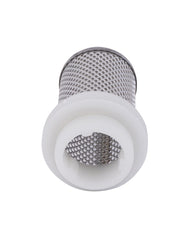 G 1 1/2'' Stainless steel/nylon Suction Strainer 1.2 mm Mesh [2 Pieces]