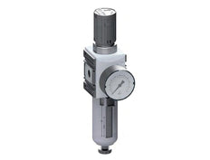 Filter-Regulator G3/8'' 2500 l/min 0.1-2.0bar/1-29psi Semi-Auto Polycarbonate Futura 1
