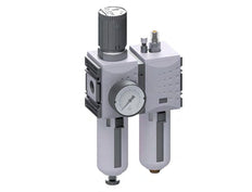 FRL 2-Part G1/2'' 3500 l/min 0.1-1.0bar/1-14psi Auto Polycarbonate Futura 2