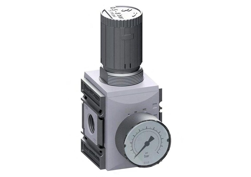 Precision Pressure Regulator G1/2'' 5200 l/min 0.5-8.0bar/7-116psi PA Futura 2