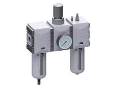 FRL 3-Part G3/4'' 12000 l/min 0.1-1.0bar/1-14psi Semi-Auto Polycarbonate Futura 4