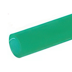 PTFE (Teflon) chemical resistant hose 2x4 mm 50 m green colour