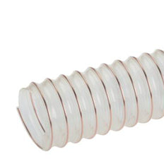 Antistatic PUR pressure and suction hose 20 mm (ID) 30 mm (BR) 3 m food-grade