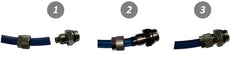 6/4 mm x G1/4'' Female Straight Push-on Fitting [2 Pieces]