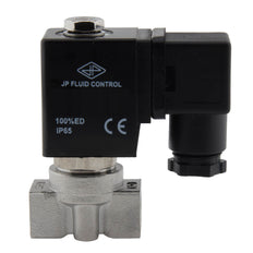 Solenoid Valve HP-DA 1/4'' high pressure stainless steel FKM 0-100bar 24V AC