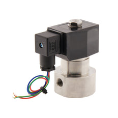 Solenoid Valve HP-IA 1/4'' high pressure stainless steel PTFE 0.5-70bar 24V DC