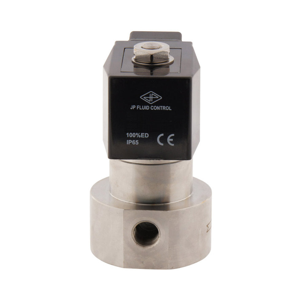 Solenoid Valve HP-IA 1/4'' high pressure stainless steel PTFE 0.5-70bar 24V DC